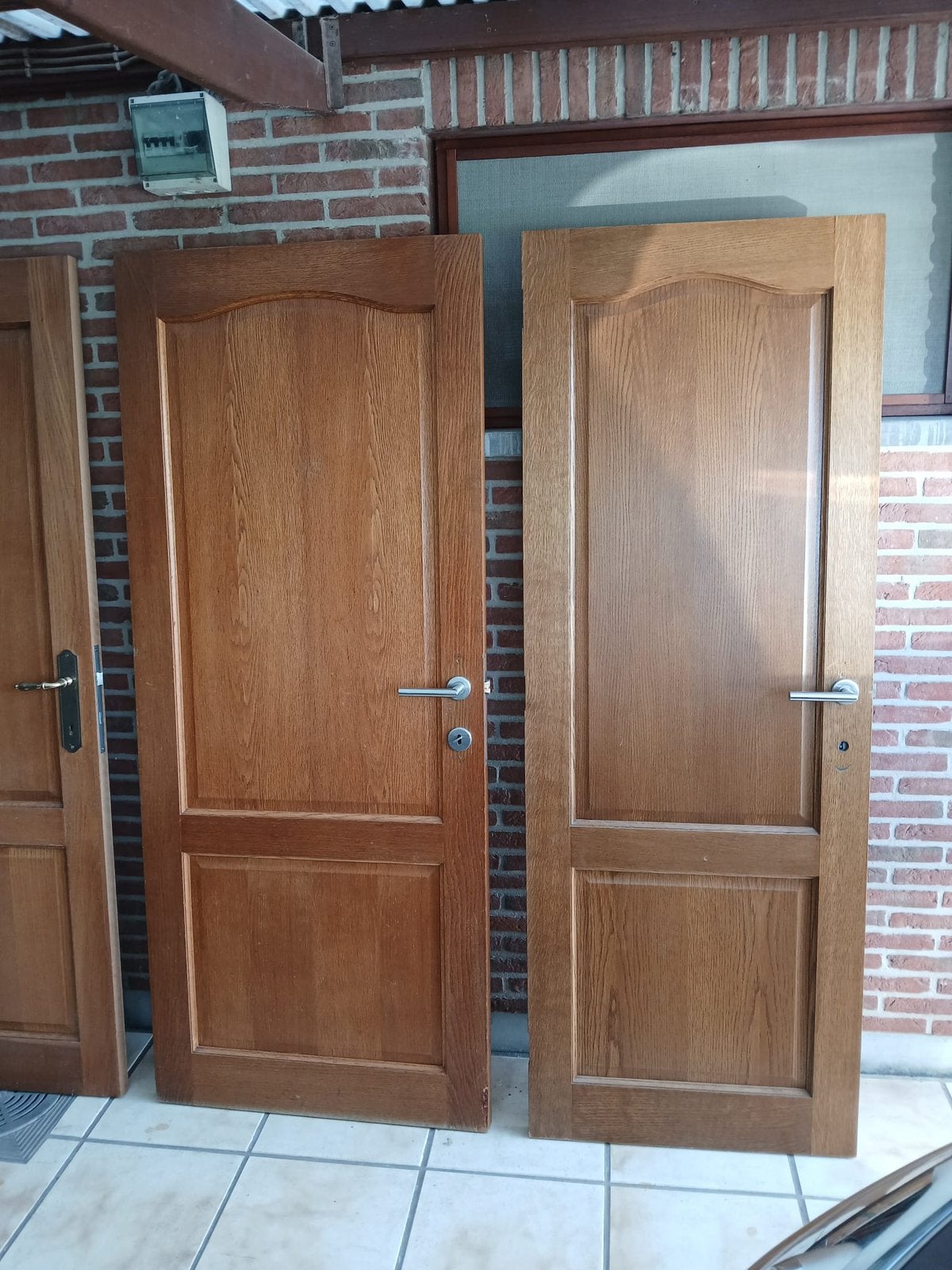 Binnendeuren, Ophalen, Gebruikt