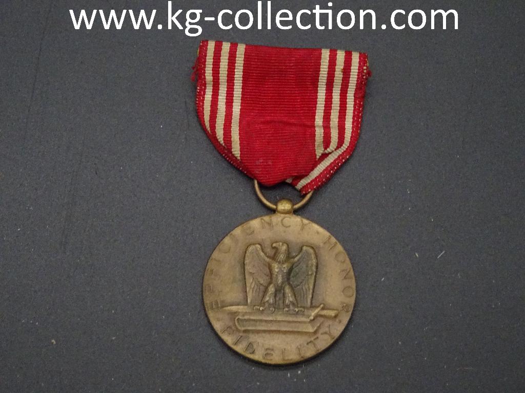Amerikaanse Good Conduct medaille wo2, Verzamelen, Militaria | Tweede Wereldoorlog, Ophalen of Verzenden, Overige soorten, Lintje, Medaille of Wings