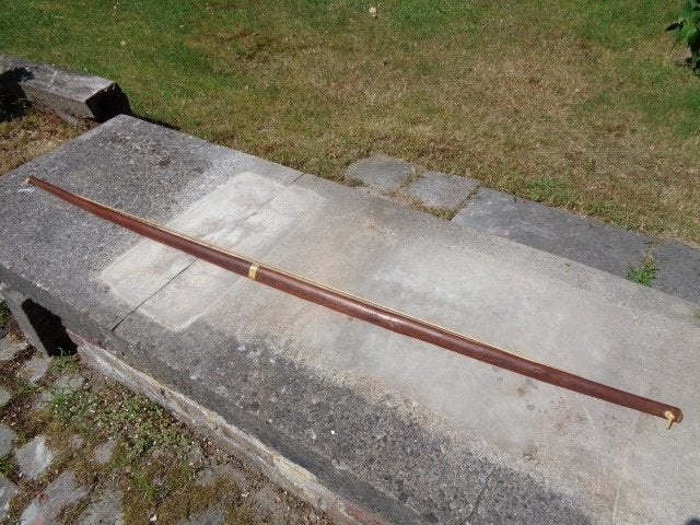 Handarbeid uit hout , Afrikaans, Afrika, Handgemaakt, 148 cm, Ophalen