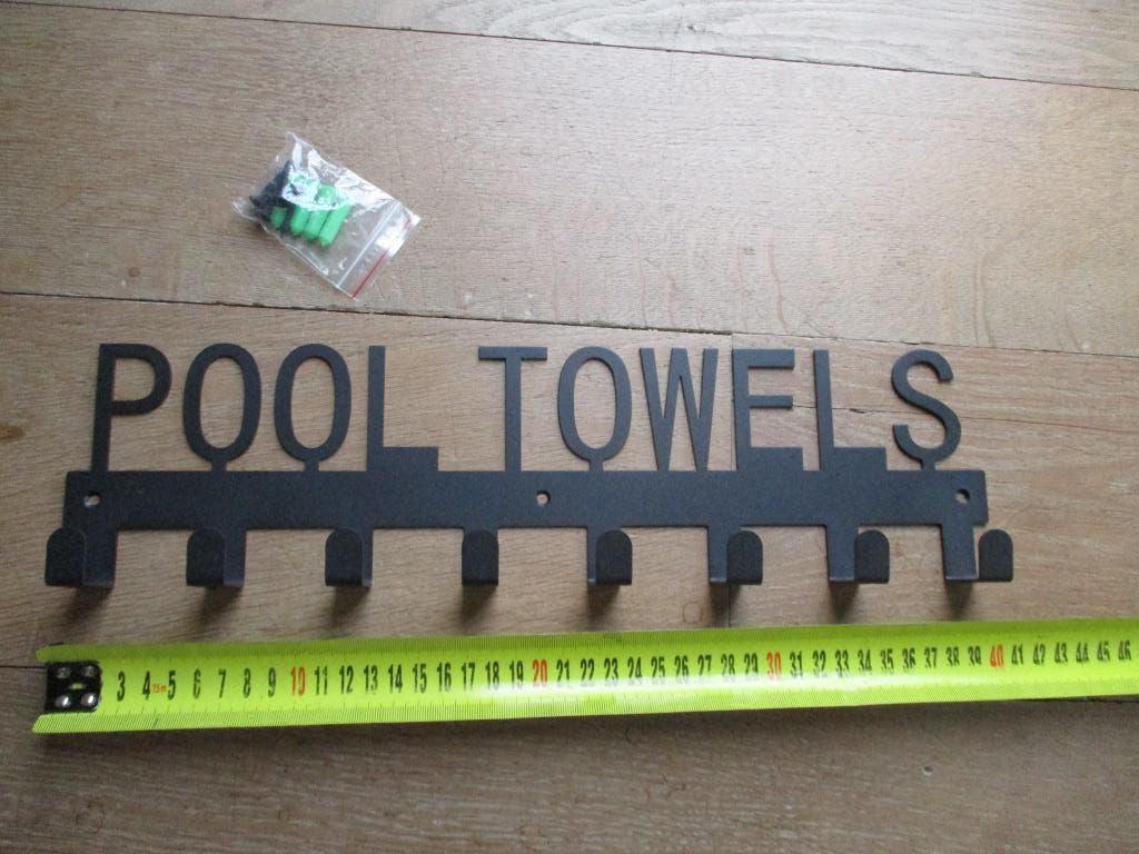 kapstok ijzeren pool towels handdoek kapstok kleding hanger, Ophalen of Verzenden, Nieuw, Metaal, Wandkapstok