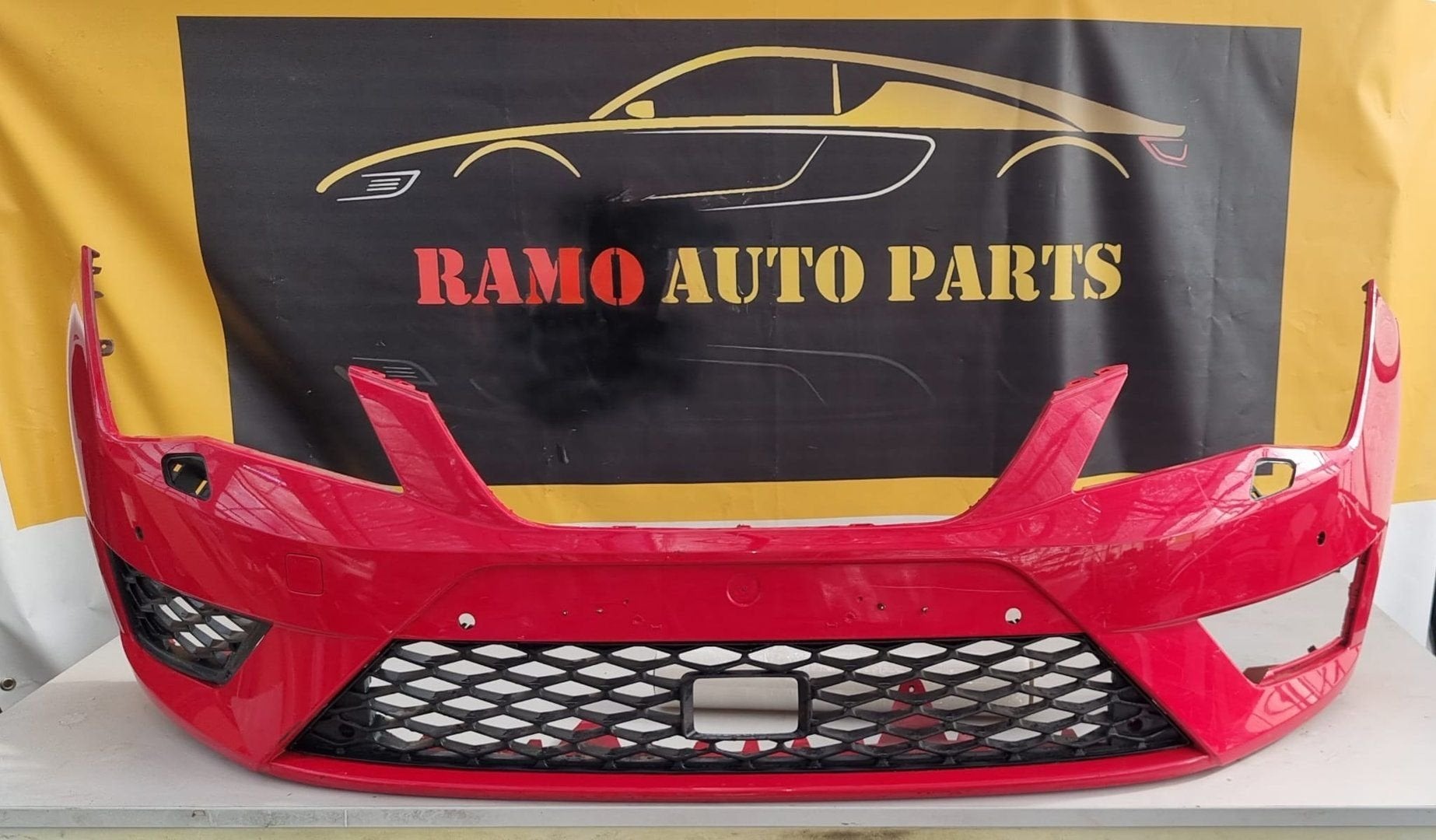 VOORBUMPER SEAT LEON 3 III 5F CUPRA FR 5F0807221M 2012/2017, Gebruikt, -, -, Ophalen of Verzenden