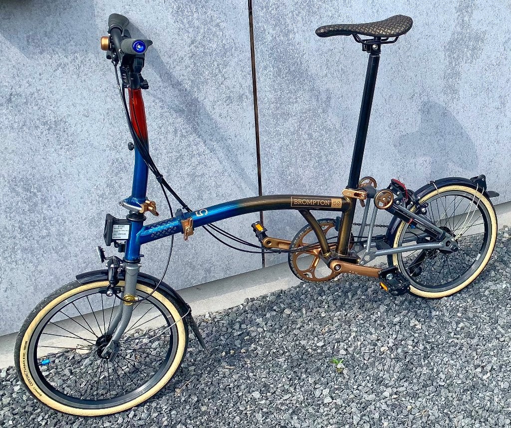 Brompton M12L – 50th Anniversary – État neuf, Vélos & Vélomoteurs, Vélos | Vélos pliables, Comme neuf, Brompton, Totalement pliable