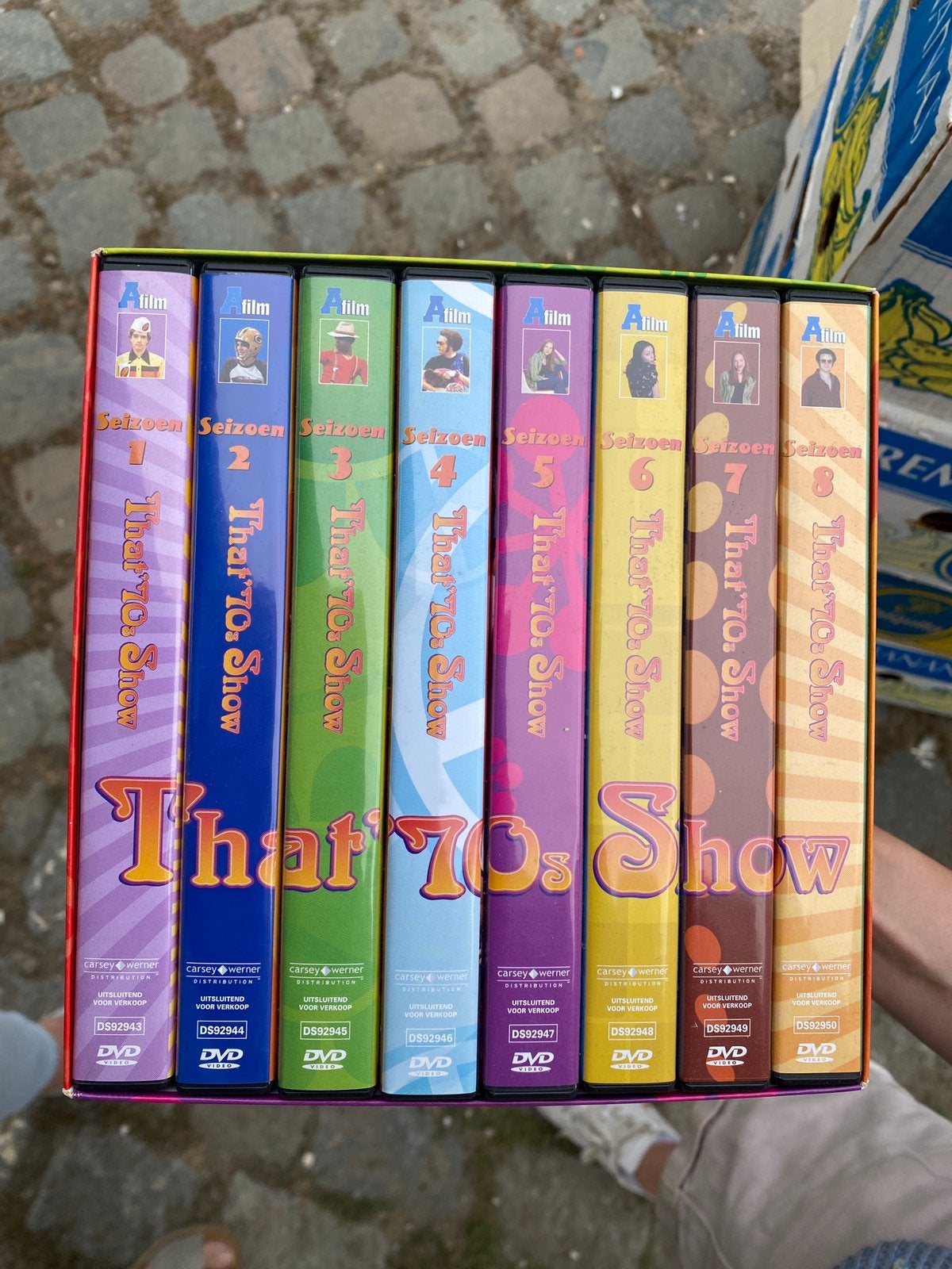 La série complète de That 70's show, Enlèvement, Comme neuf, Série complète