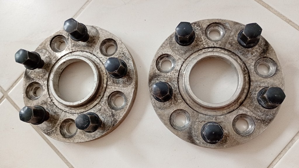 Porsche spacers 17mm 5x130, Ophalen of Verzenden, Gebruikt, Velg(en)