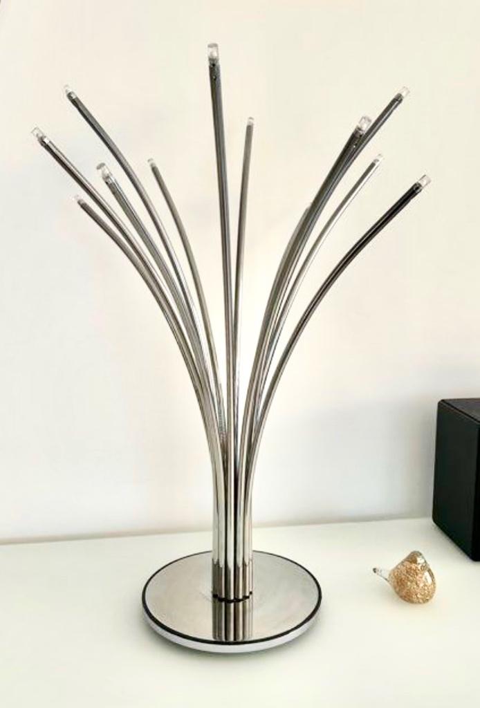 Hovnas IKEA tafel lamp met dimmer, Huis en Inrichting, Lampen | Tafellampen, Ophalen, Gebruikt, 50 tot 75 cm, Metaal