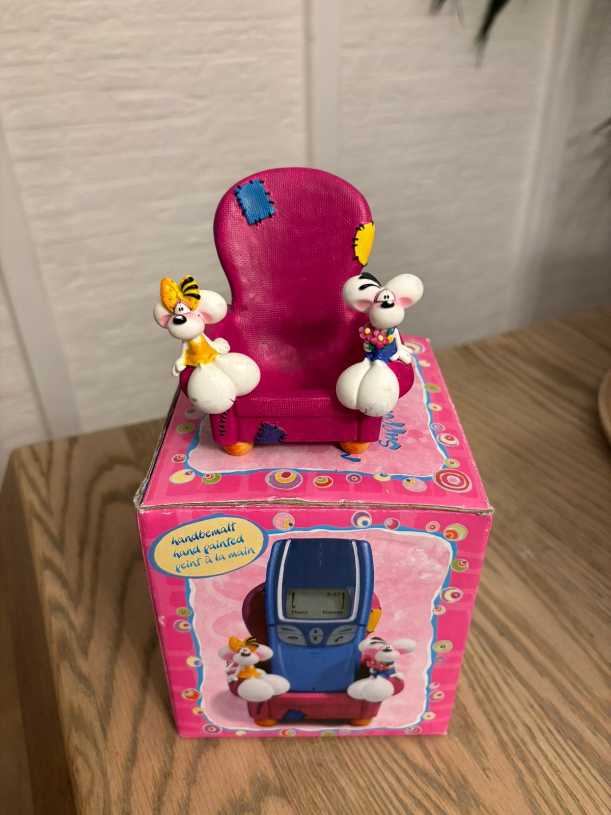 Diddl stoel / gsm houder, Collections, Enlèvement, Diddl, Comme neuf