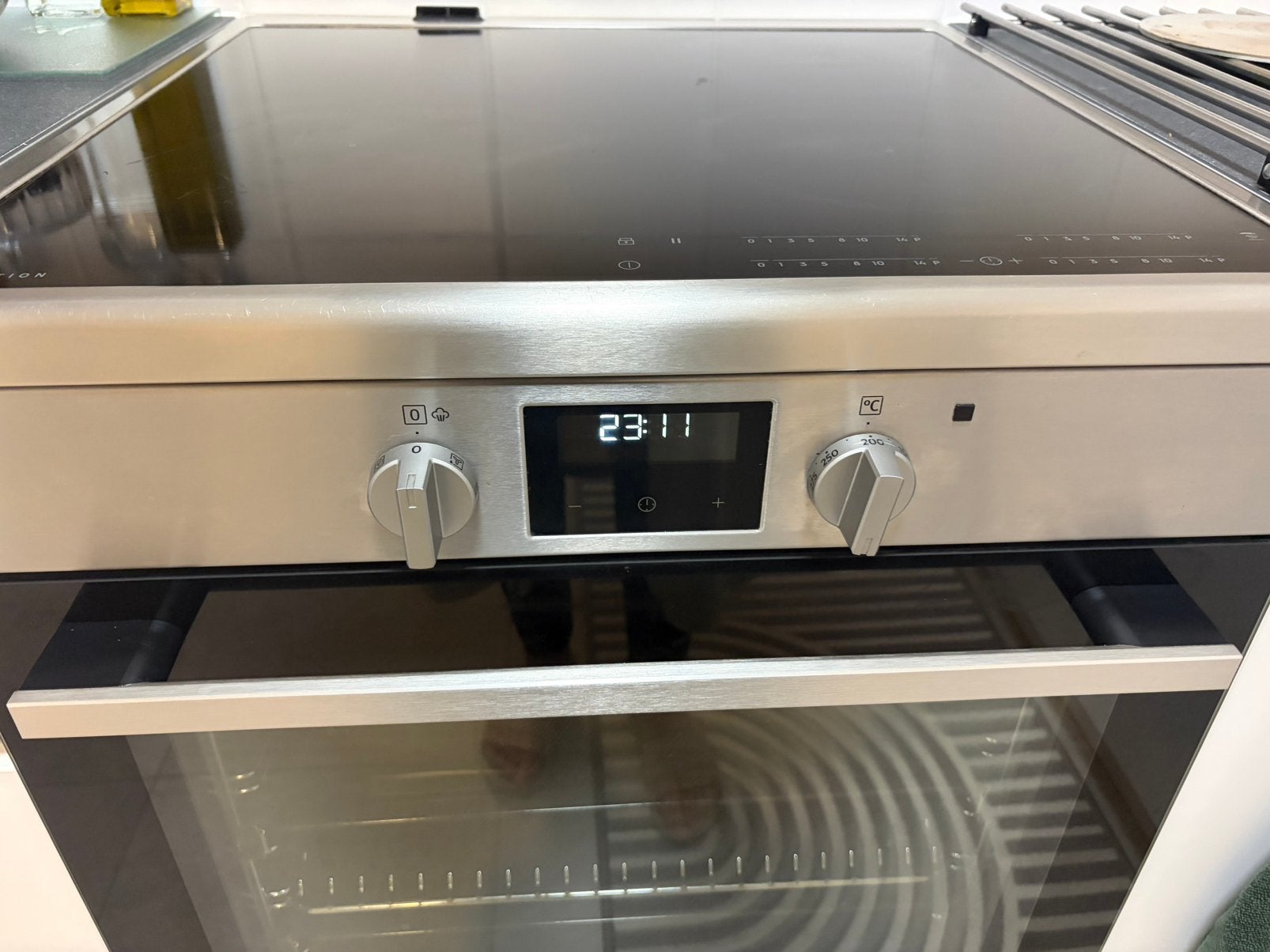 Inductie dornuis met oven, Ophalen, Zo goed als nieuw, Oven