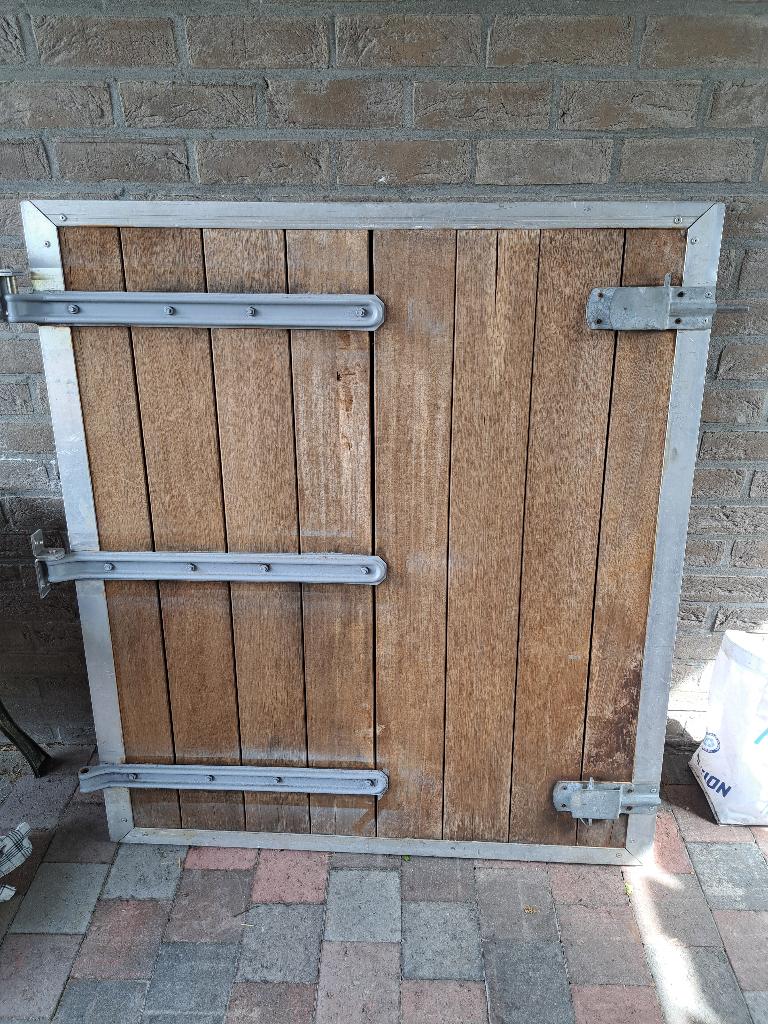 Poortje, Tuin en Terras, Ophalen, Gebruikt, Hout, Tuinhek