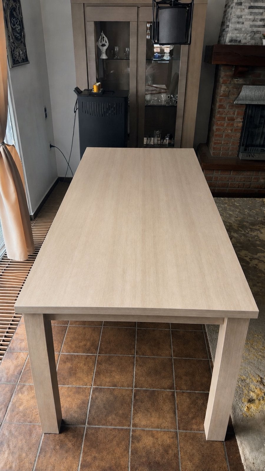 Eettafel te koop. Lengte 1,90 breedte 88cm, Huis en Inrichting, Ophalen, Zo goed als nieuw