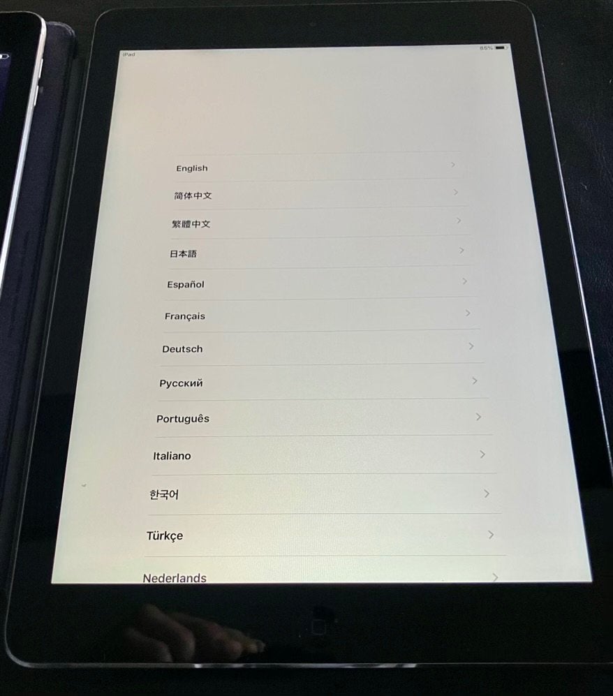 iPad Air 1 en iPad Air 2 (+ iPod Touch = 4 euro), 32 GB, Apple iPad, 9 pouces, Enlèvement