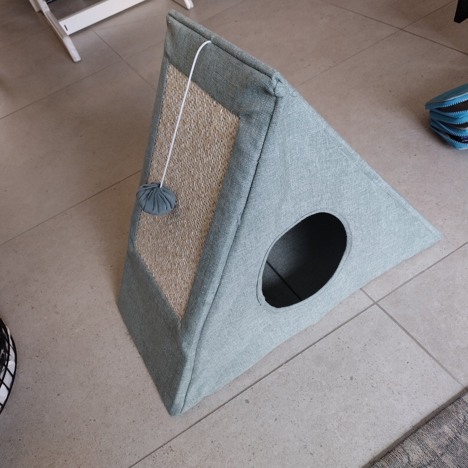 Maison à gratter pour chat, pliable, Enlèvement