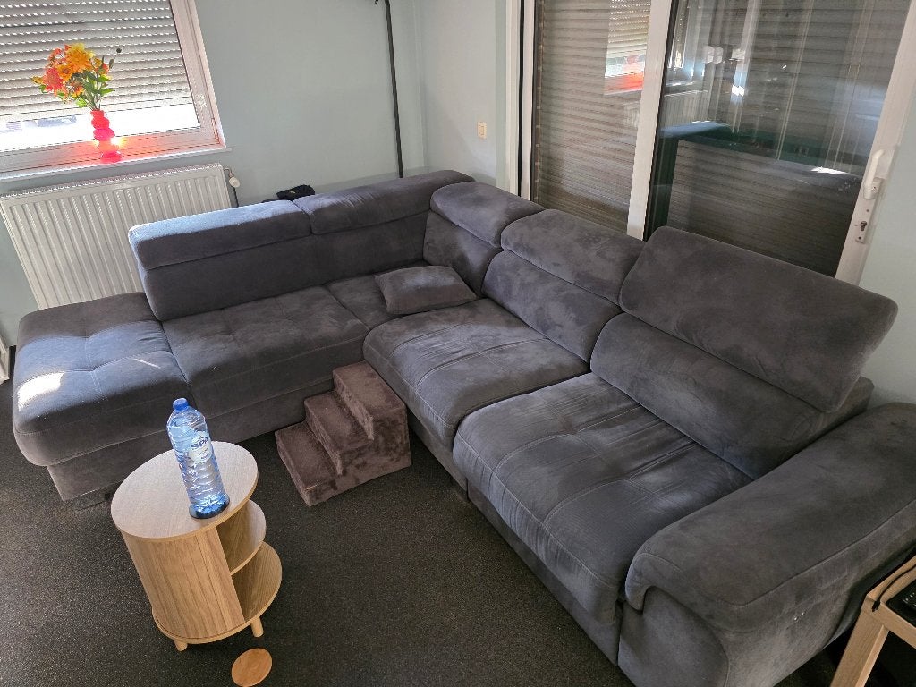 Gratis zetel, Huis en Inrichting, Zetels | Zetels, Ophalen, 250 tot 300 cm, Gebruikt, Hoekbank