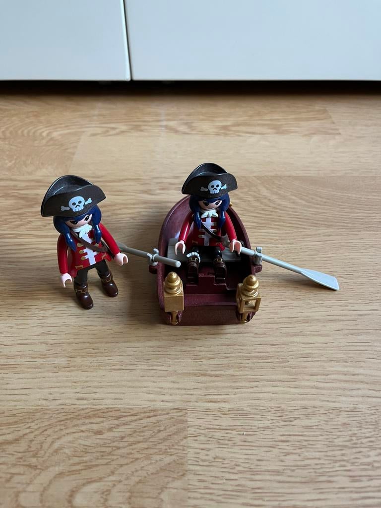 Playmobil boot met piraten, Ophalen of Verzenden, Zo goed als nieuw