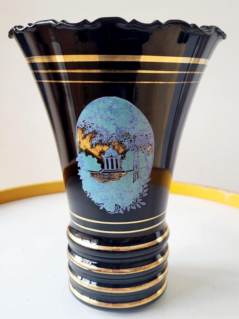 Booms glas vaas, Ophalen of Verzenden, Glas