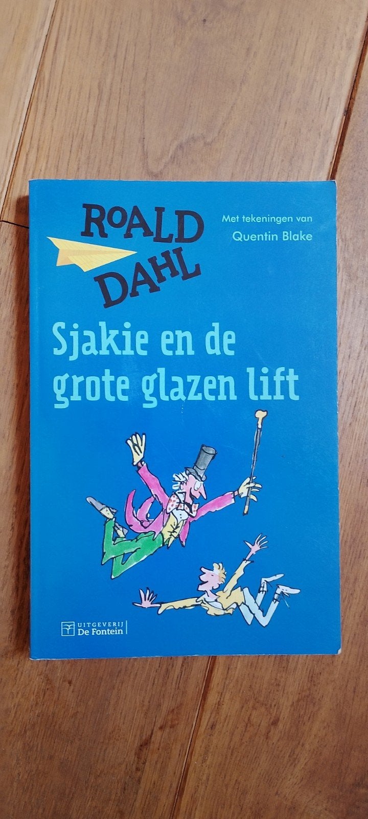 Roald Dahl - Sjakie en de grote glazen lift, Boeken, Ophalen, Roald Dahl, Fictie algemeen, Zo goed als nieuw