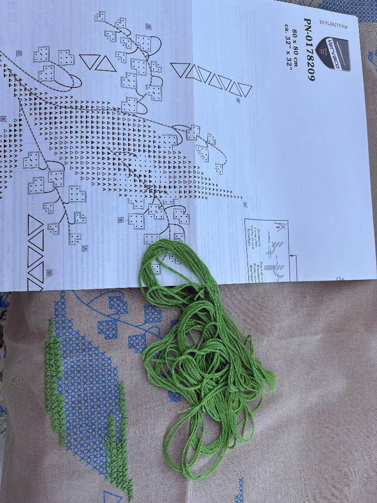 Handwerk vervaco, Hobby en Vrije tijd, Ophalen of Verzenden, Zo goed als nieuw, Handborduren, Borduurpakket