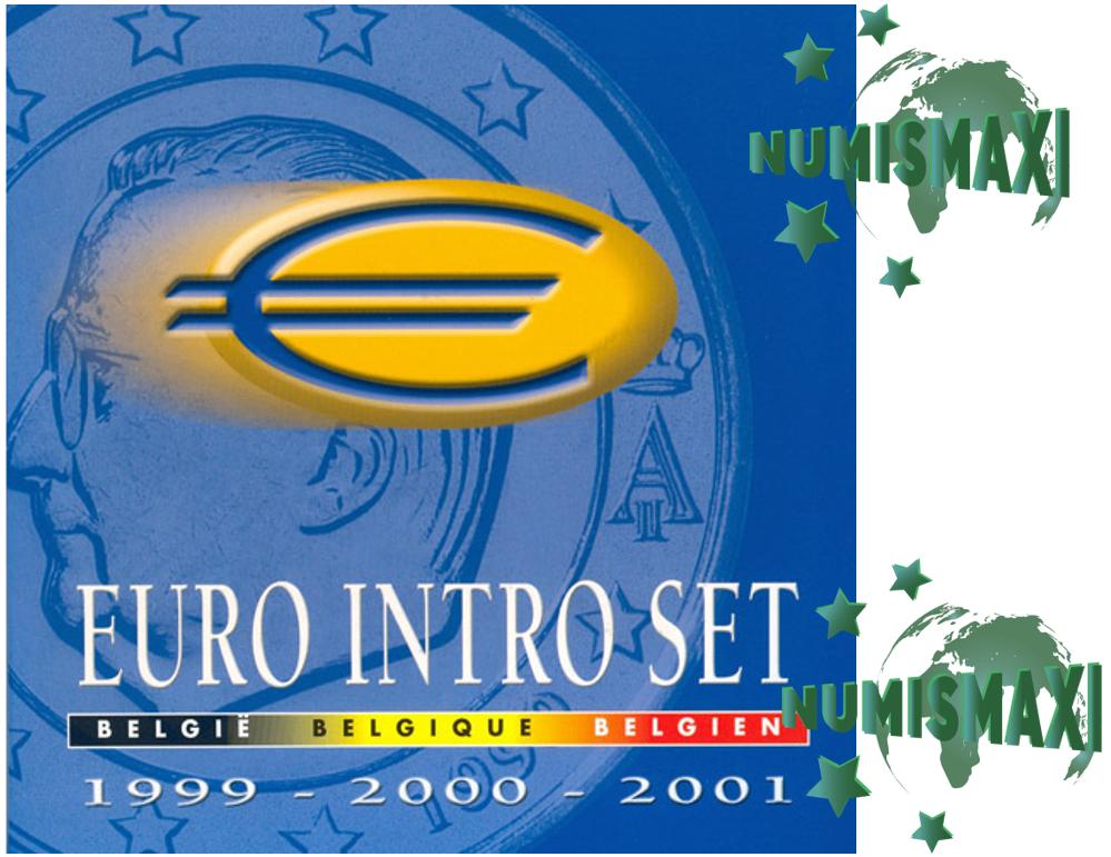 Introset België 1999-2001, Postzegels en Munten, Munten | Europa | Euromunten, Ophalen of Verzenden, België