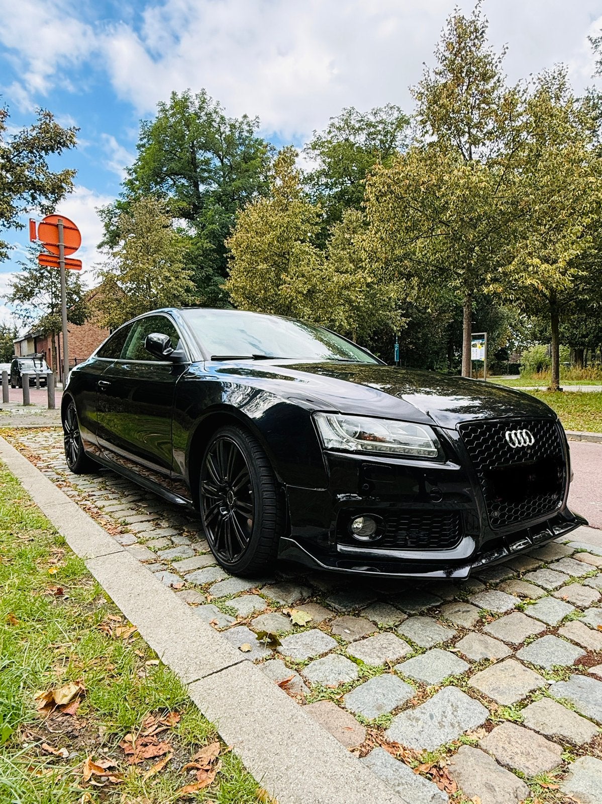 Audi a5 Coupé, Auto's, Voorwielaandrijving, Euro 5, Beige, Zwart
