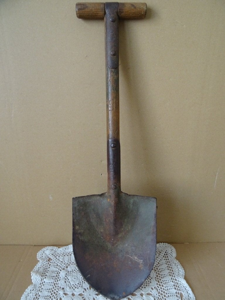 US army M1910 T-handle trench shovel veldschep schep 57cm, Verzamelen, Overige typen, Ophalen of Verzenden, Nvt, Landmacht
