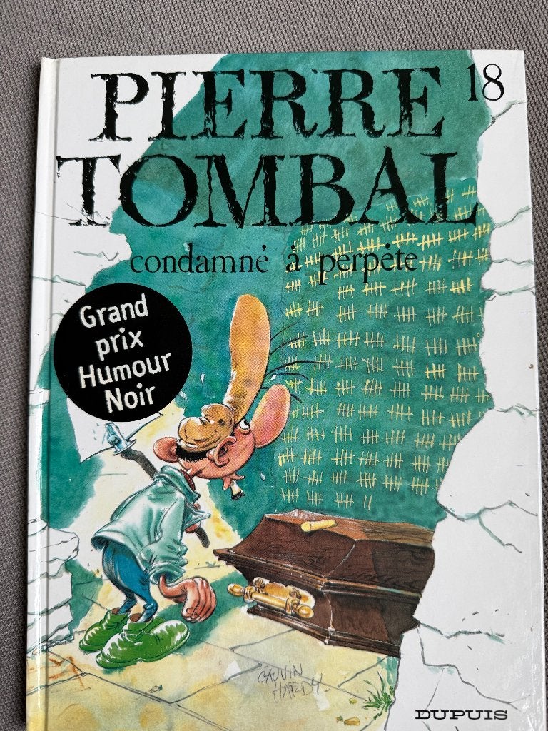 Pierre Tombal 18 Condamné à perpète Grand prix humour noir, Livres, Enlèvement, Comme neuf