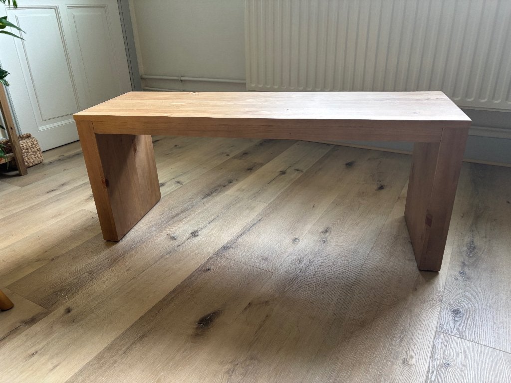 Banc en pin massif (La Redoute Intérieurs), Maison & Meubles, Brun, Enlèvement, Utilisé, Bois