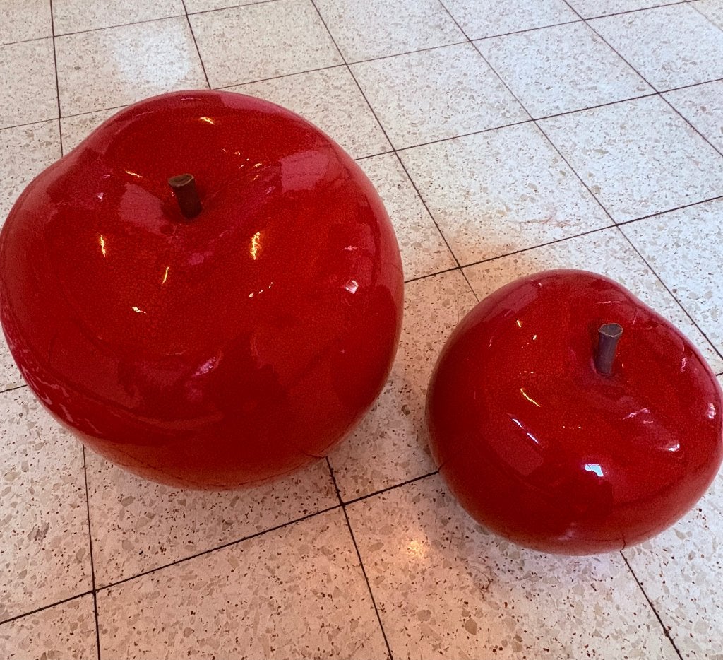 Pommes décoratives, Enlèvement, Comme neuf, Rouge, Autres matériaux