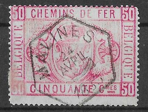 Belgische postzegels  -   TR 4, Postzegels en Munten, Verzenden, Gestempeld