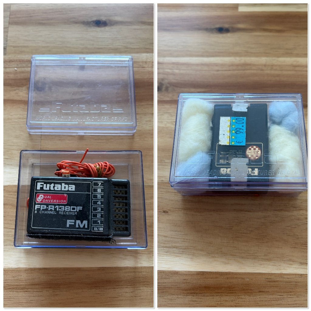 Lot Futaba 35MHz FP-R138DF + FP-TP-FM module récepteur 78 RC, Hobby & Loisirs créatifs, Enlèvement ou Envoi, Utilisé, Essence