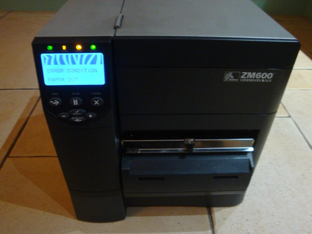Thermische zebra printer(s) ZM 600 / zebra zm 600 / labels, Enlèvement ou Envoi, Utilisé, Étiquette, Zebra