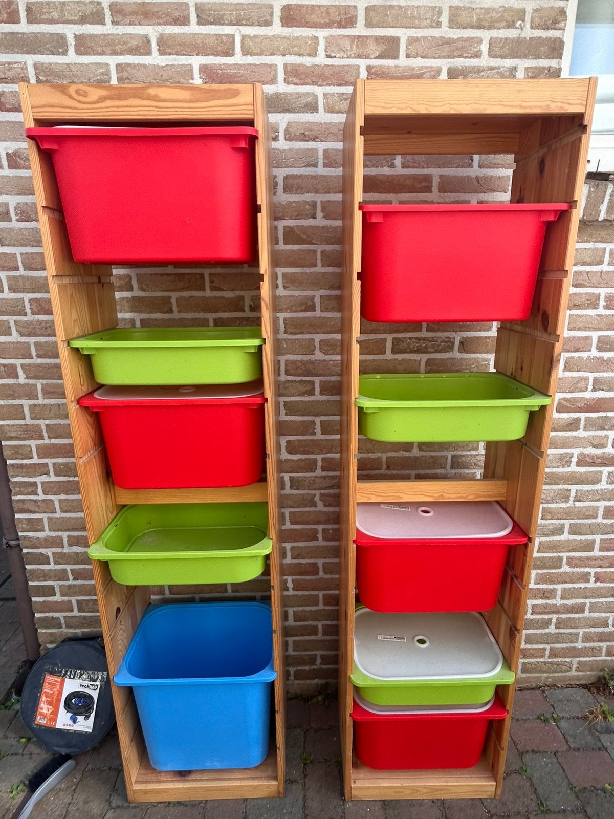 Trofast kasten 176 cm hoog - 40€, Enlèvement, Utilisé, 150 à 200 cm