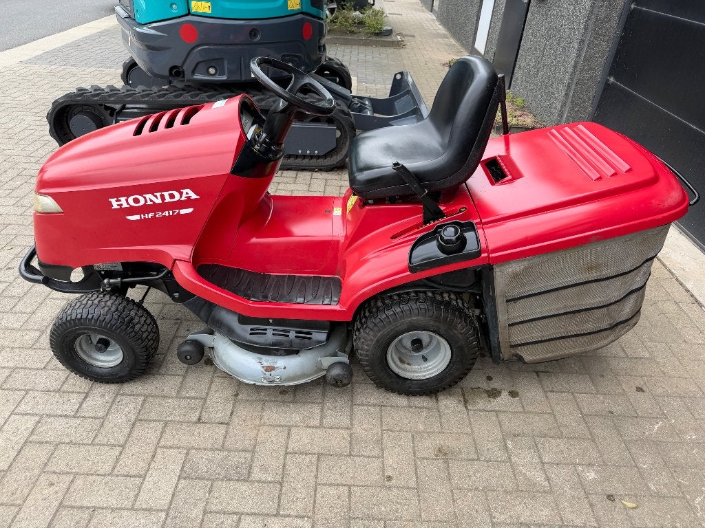 Honda HF2417, Jardin & Terrasse, Tondeuses autoportées, Comme neuf, 90 à 120 cm, Démarrage électrique, Sac de ramassage, Enlèvement