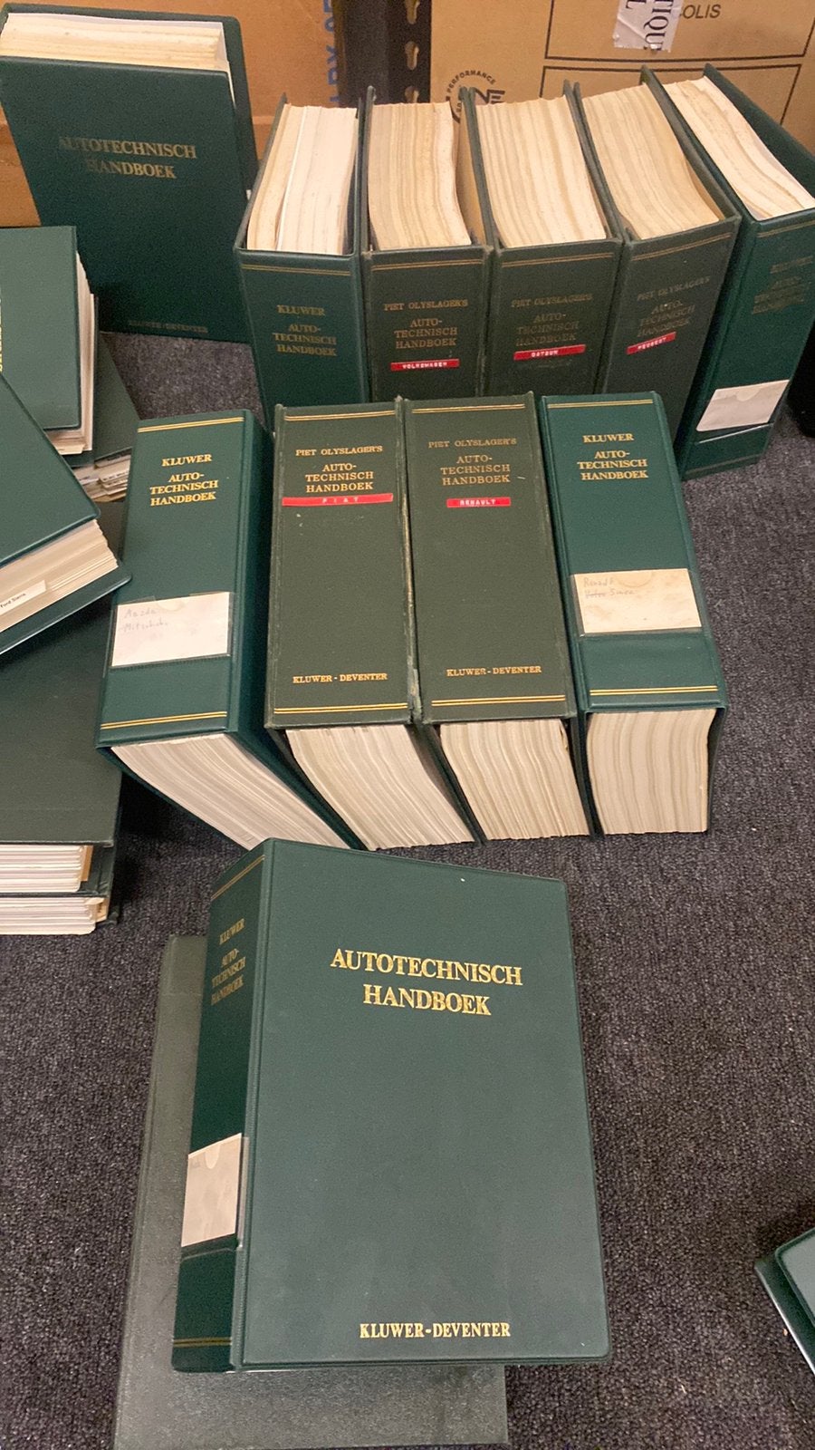 Collectie auto boeken, Boeken, Ophalen, Zo goed als nieuw