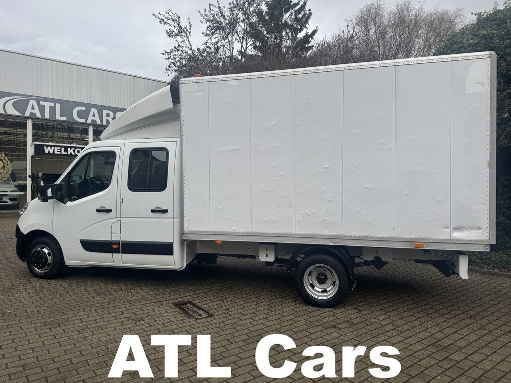 Renault Master 2.3D | DUBBEL CABINE + BAK | 133 000 KM, Auto's, Renault, Voorwielaandrijving, Euro 5, Stof, Gebruikt