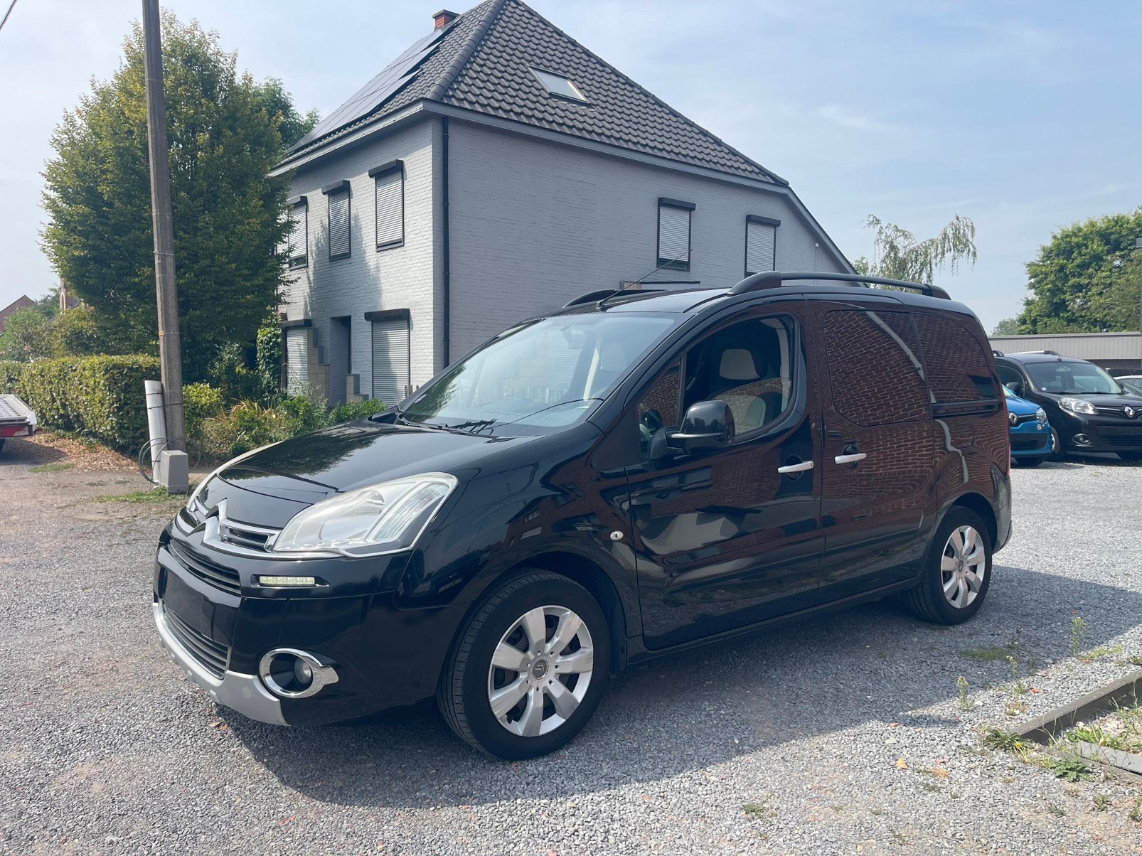 Citroen Beringo 1.6i Benzine Multispace,Airco,Sensoren,..., Auto's, Euro 5, Monovolume, 72 kW, Zwart