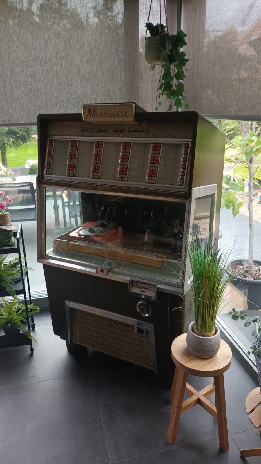 jukebox  ami f 120, Collections, Machines | Jukebox, Enlèvement, Utilisé, 1950 à 1960, Ami