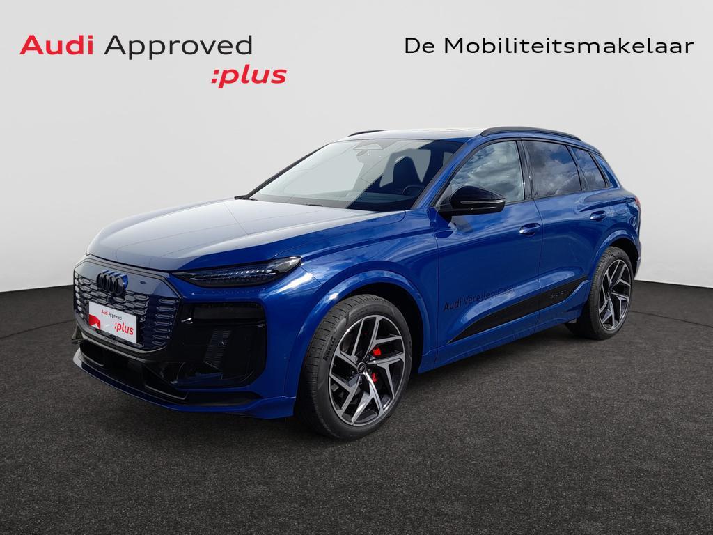 Audi Q6 e-tron Q6 e-Tron 100 kWh 55 Quattro Edition one blue, Auto's, Audi, Automaat, Overige modellen, Lederen bekleding, Elektrisch