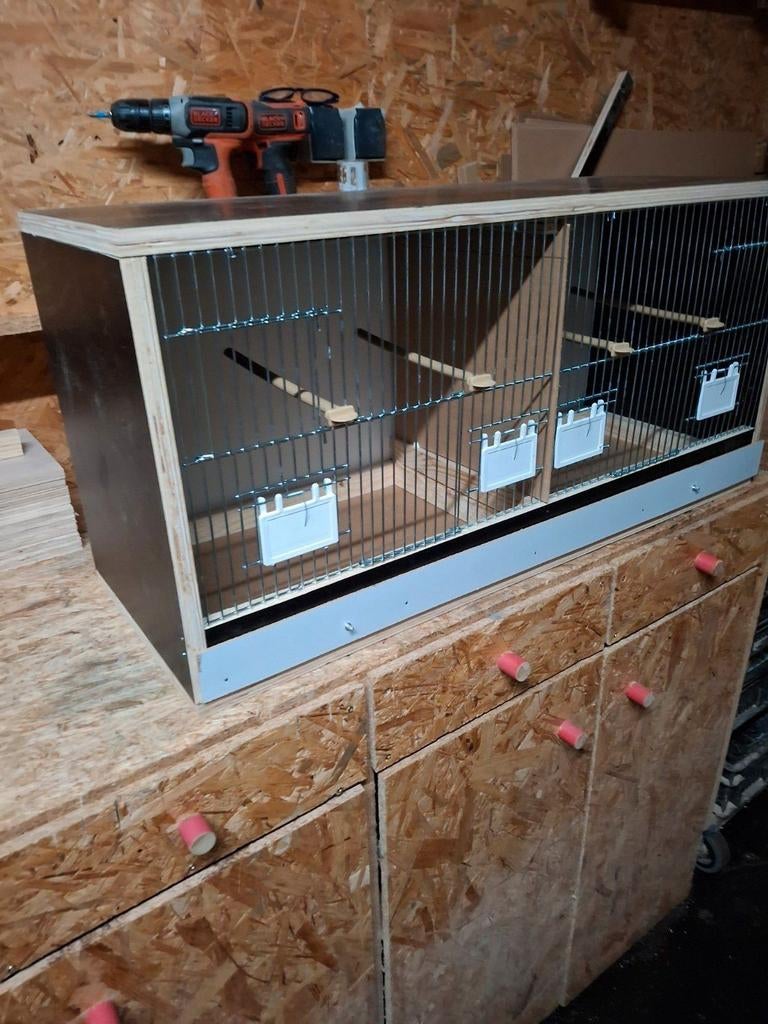 Nieuw vogelkooi, Ophalen, Nieuw, Hout, Vogelkooi