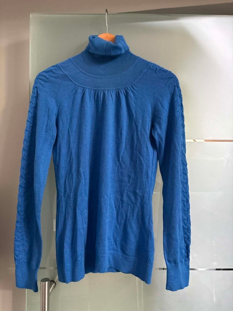 Pull à col roulé Hugo Boss (Boss Orange), Vêtements | Femmes, Enlèvement ou Envoi, Taille 36 (S), Comme neuf, Bleu