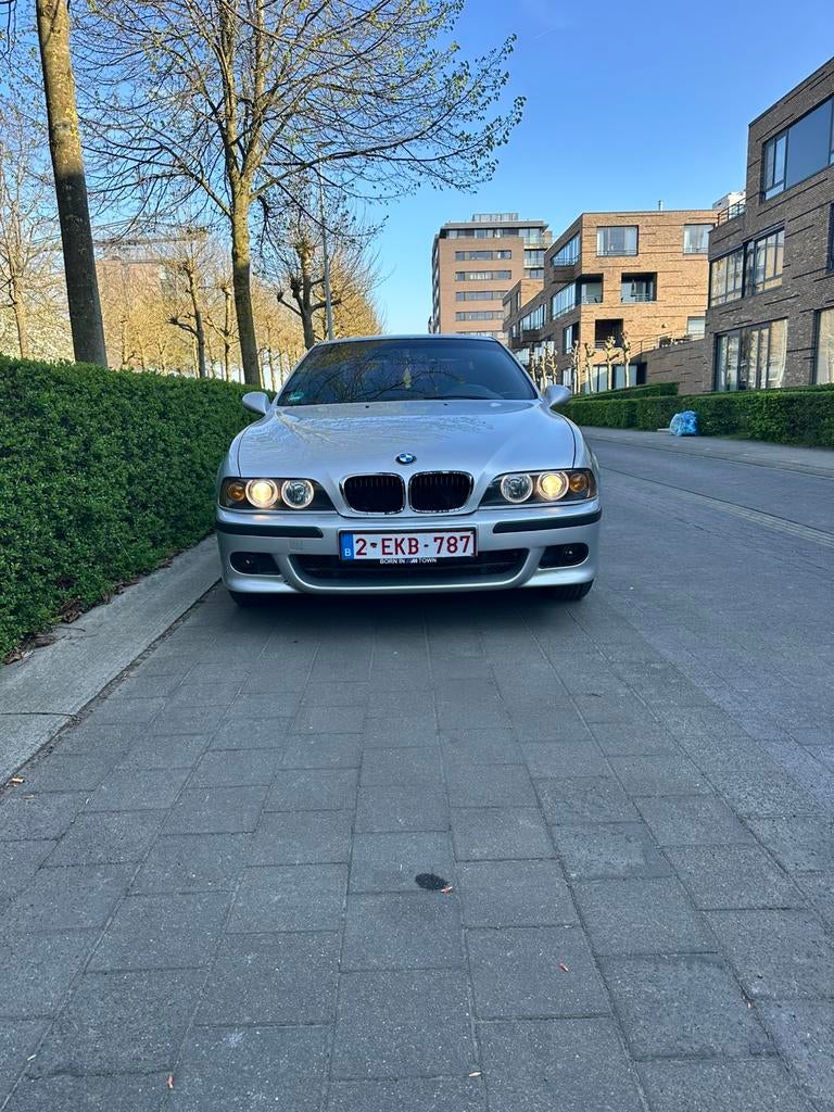 Bmw 525i, Auto's, BMW, Automaat, Zwart, 2494 cc, Alcantara