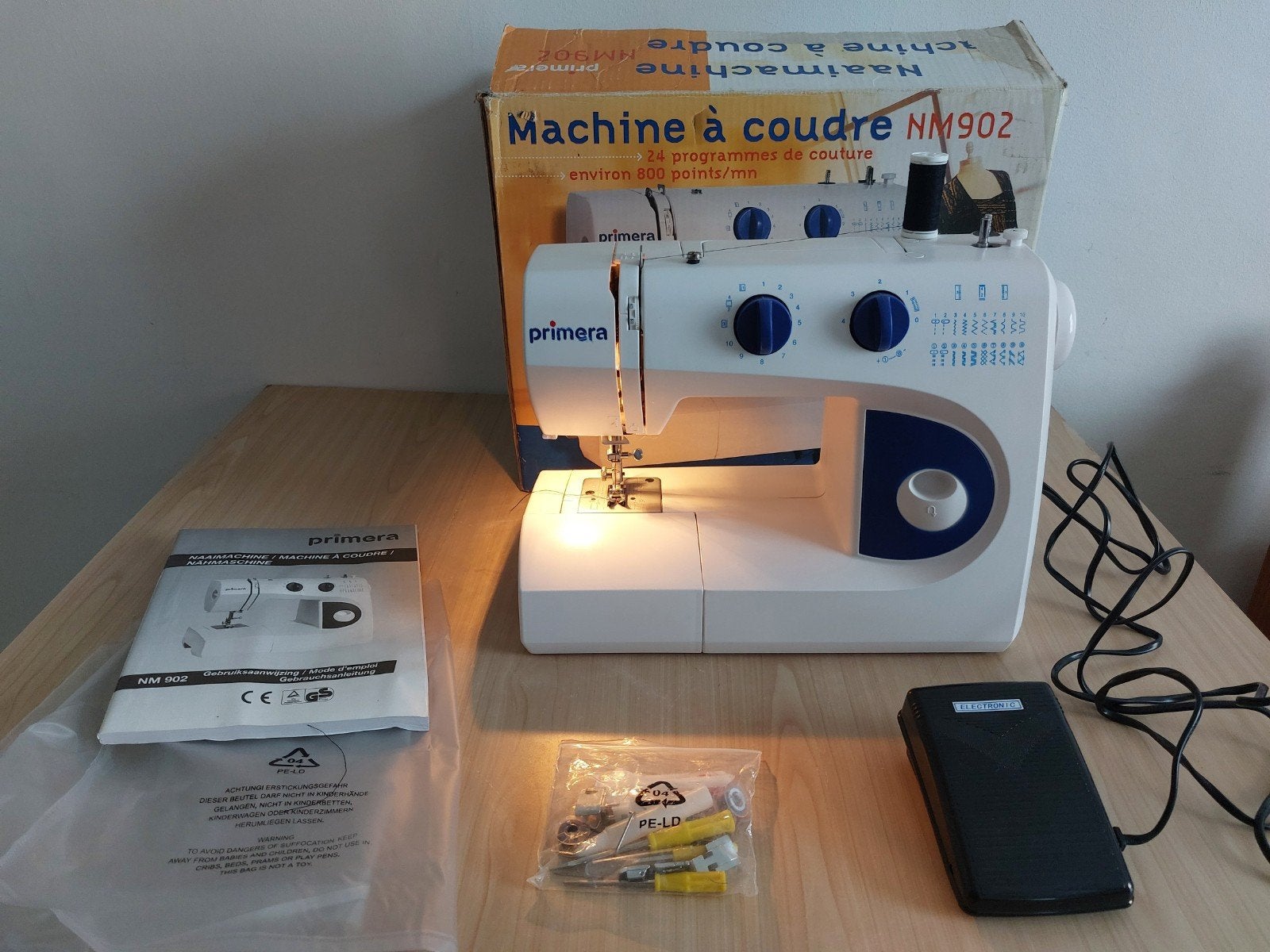 machine à coudre, Enlèvement, Machine à coudre