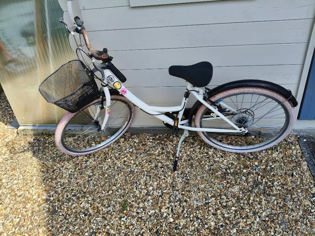meisjesfiets 24'', Ophalen, Gebruikt, Velgrem, 24 inch