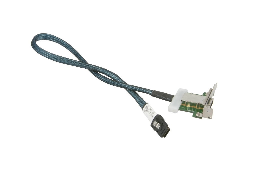 SuperMicro Internal to External MiniSAS Port CBL-0167L-LP