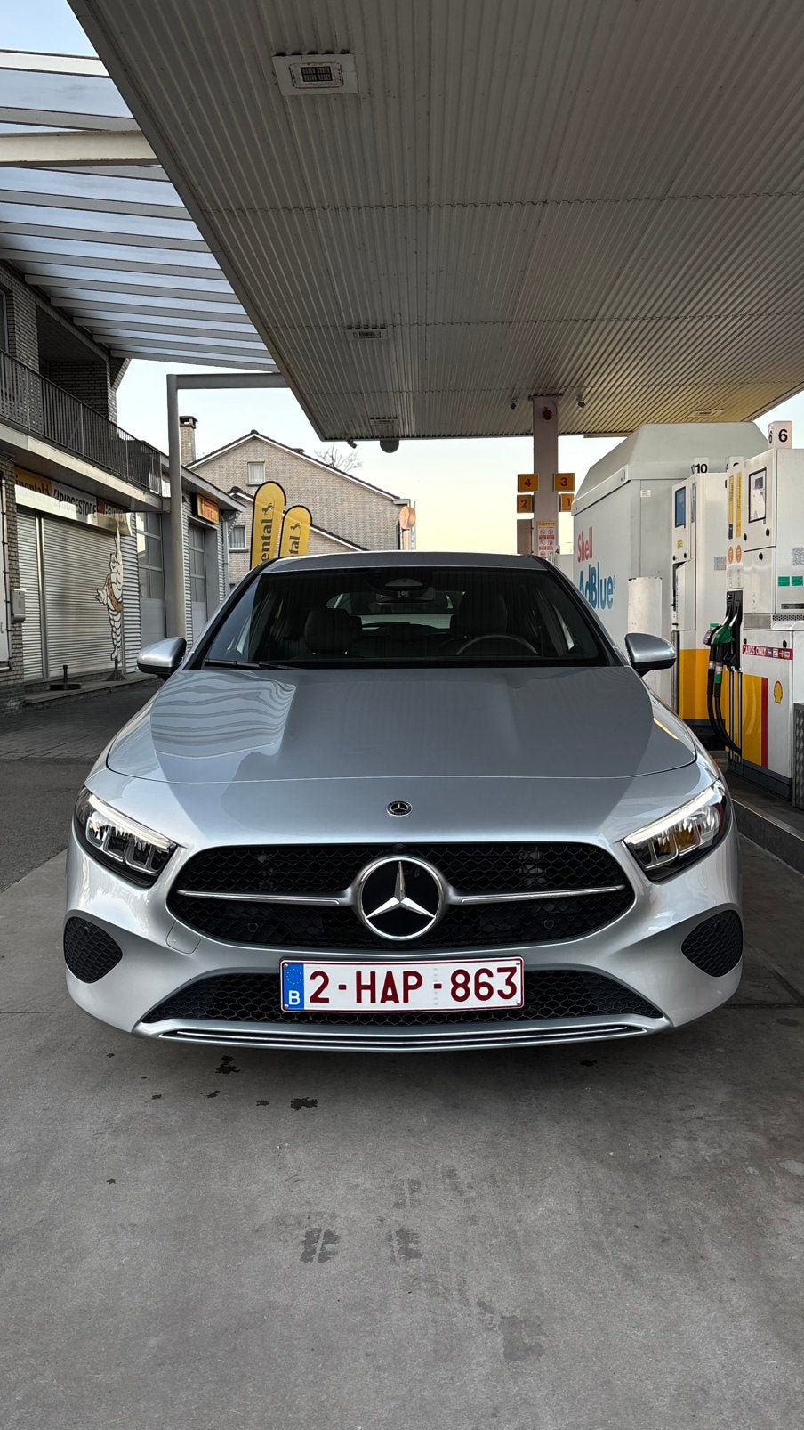 Mercedes A Klasse 2025 Nieuwstaat 34.000Km Tekoop of ruilen, Auto's, Mercedes-Benz, Automaat, Dealer onderhouden, Leder, Parkeerassistent