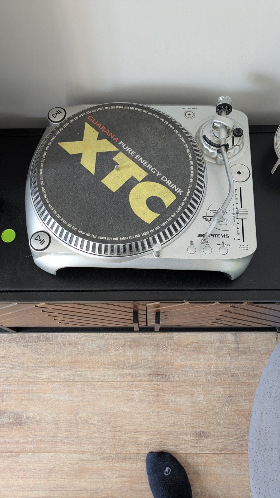Complete Professionele platenspeler JB systems T2, Musique & Instruments, DJ sets & Platines, Comme neuf, Platine, Autres marques