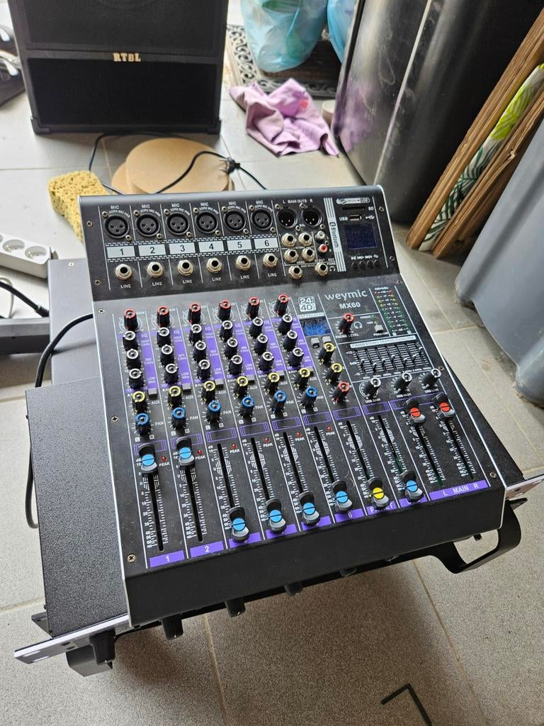 Panneau audio 6 canaux avec Bluetooth, TV, Hi-fi & Vidéo, Appareils professionnels, Neuf, Audio, Enlèvement