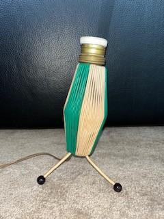 Vintage Mid Century Modern tripod-lamp, Ophalen of Verzenden