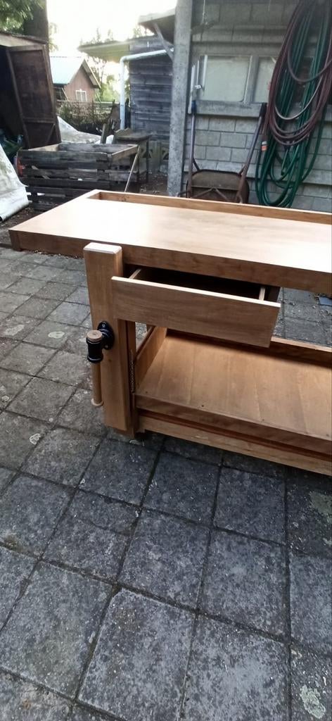 Houten werkbank, Doe-het-zelf en Bouw, Werkbanken, Ophalen
