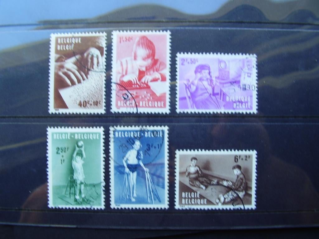 1225/30 gest. - Gehandicapt kind - G041, Ophalen of Verzenden, Gestempeld
