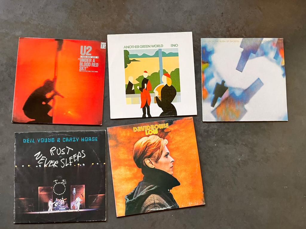 Vinyl - varia, Ophalen, Gebruikt