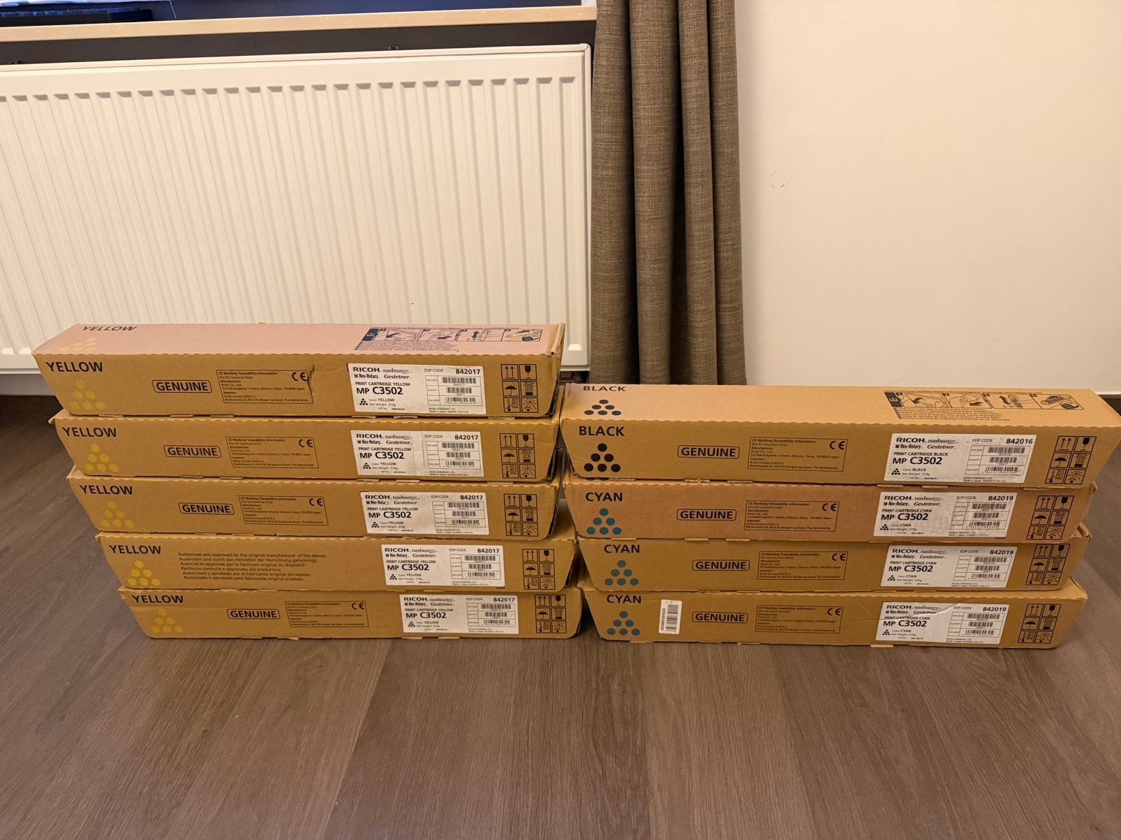 Ricoh mp C3502, Ophalen of Verzenden, Zo goed als nieuw, Toner